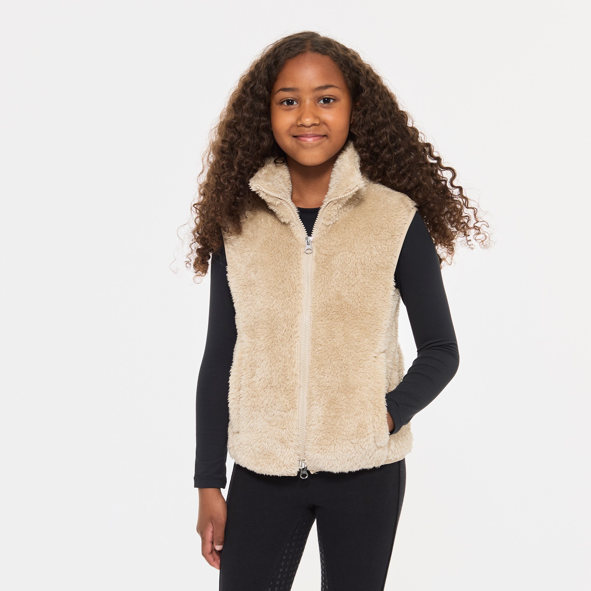 Fleece vest Junior Betty CRW®