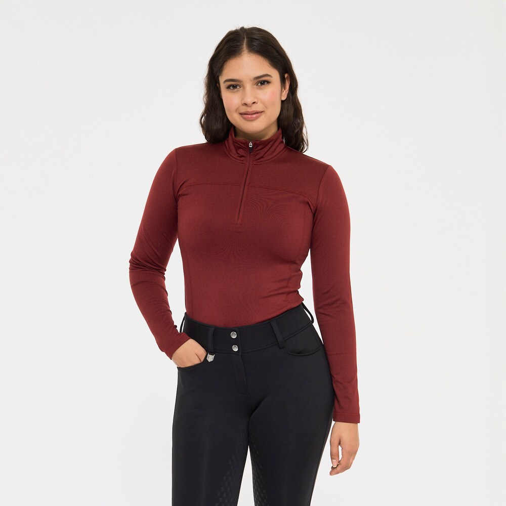 Performance top  Ella half zip CRW®