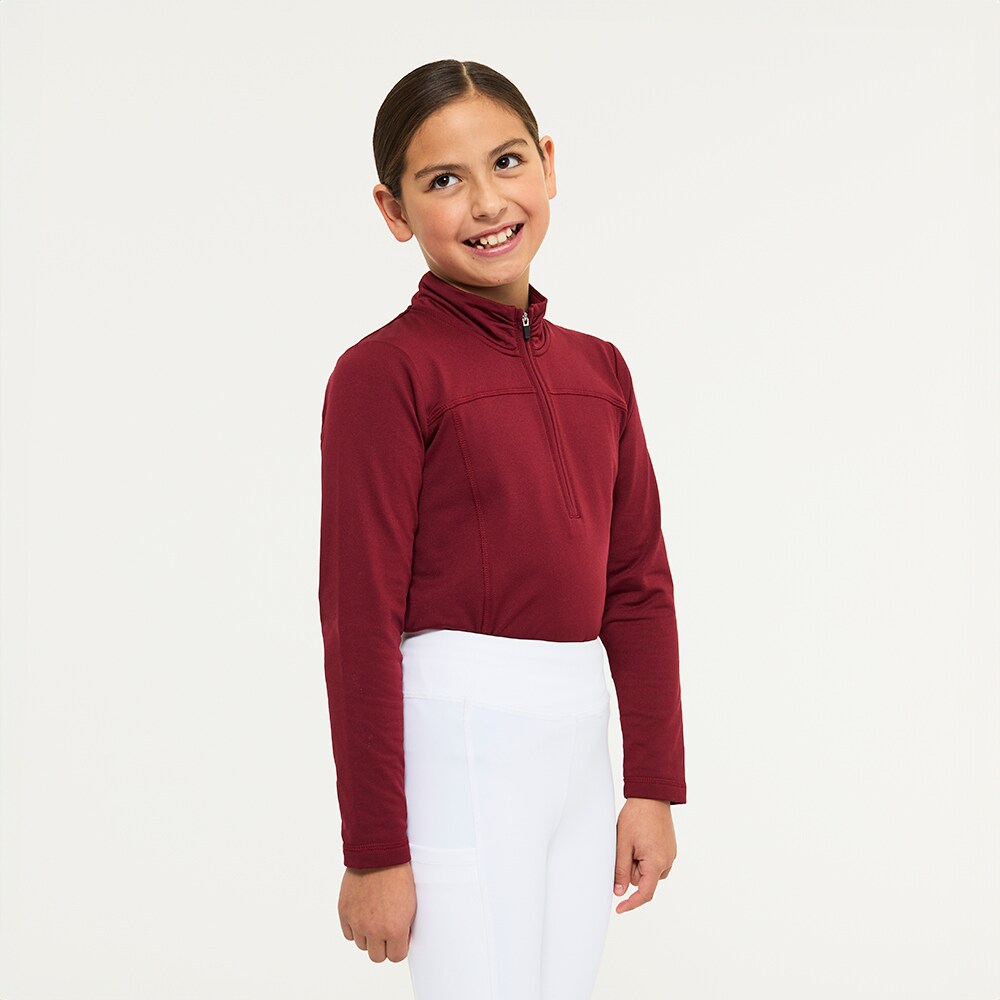 Performance top Junior Ella half zip CRW®