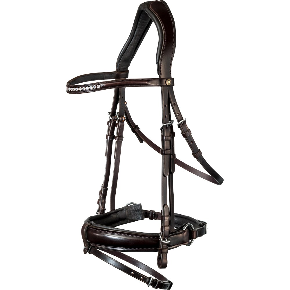 Combined noseband bridle  Fondi JH Collection®