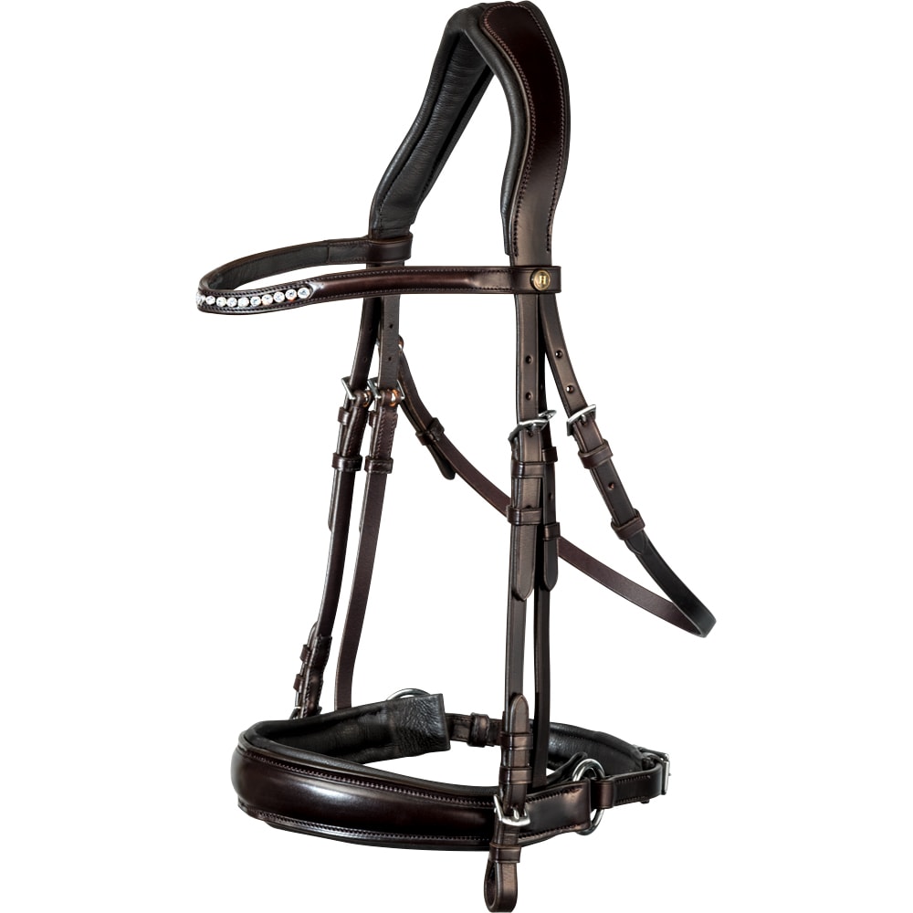 Combined noseband bridle  Fondi JH Collection®