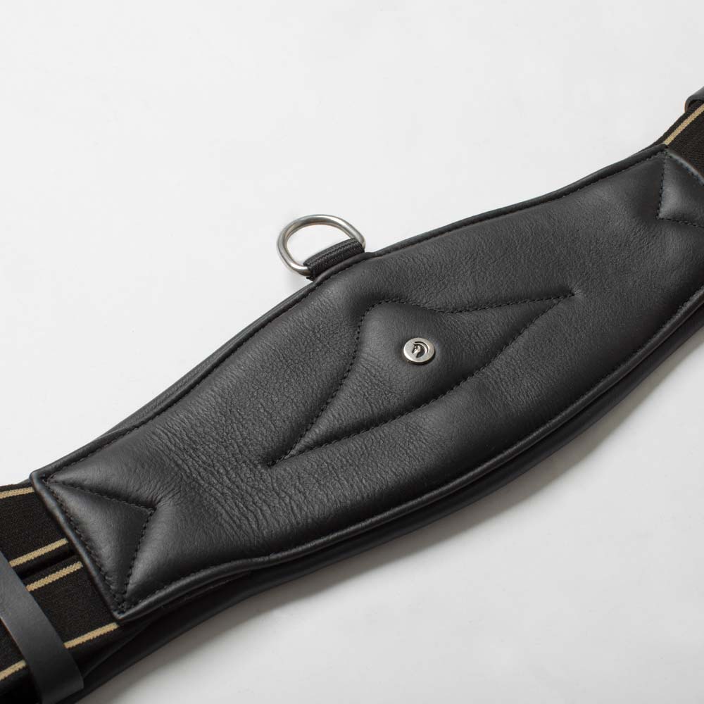 Dressage girth Leather Ebony Fairfield®