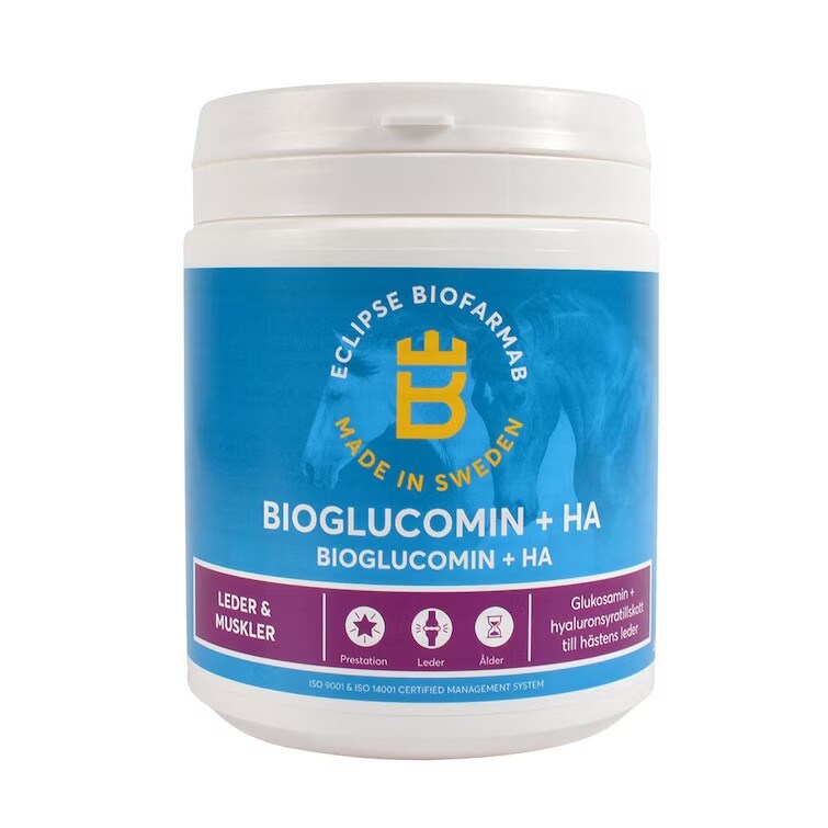 Feed supplements  BioGlucomin + HA Eclipse Biofarmab