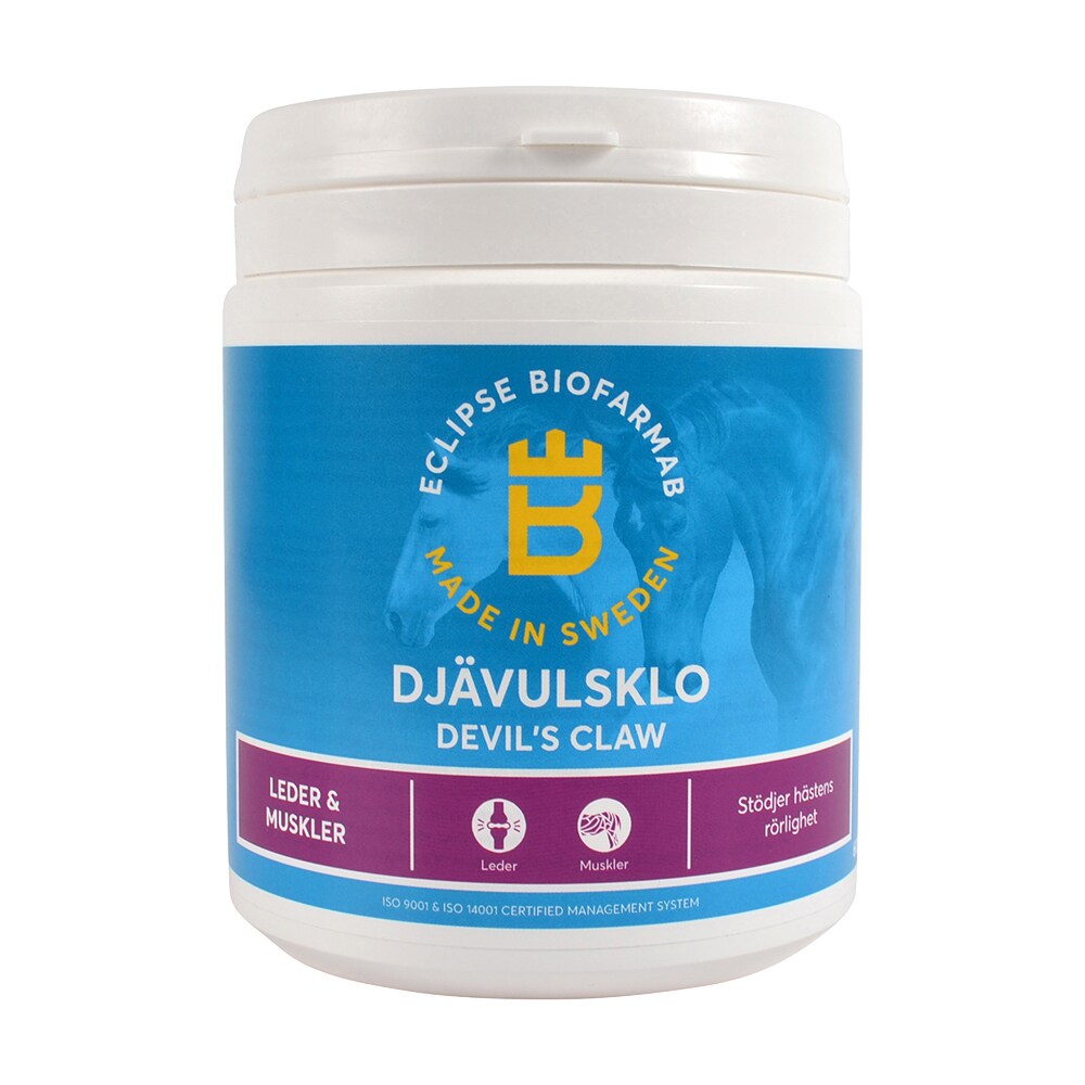 Muscle and joint feed supplement  Djävulsklo Eclipse Biofarmab