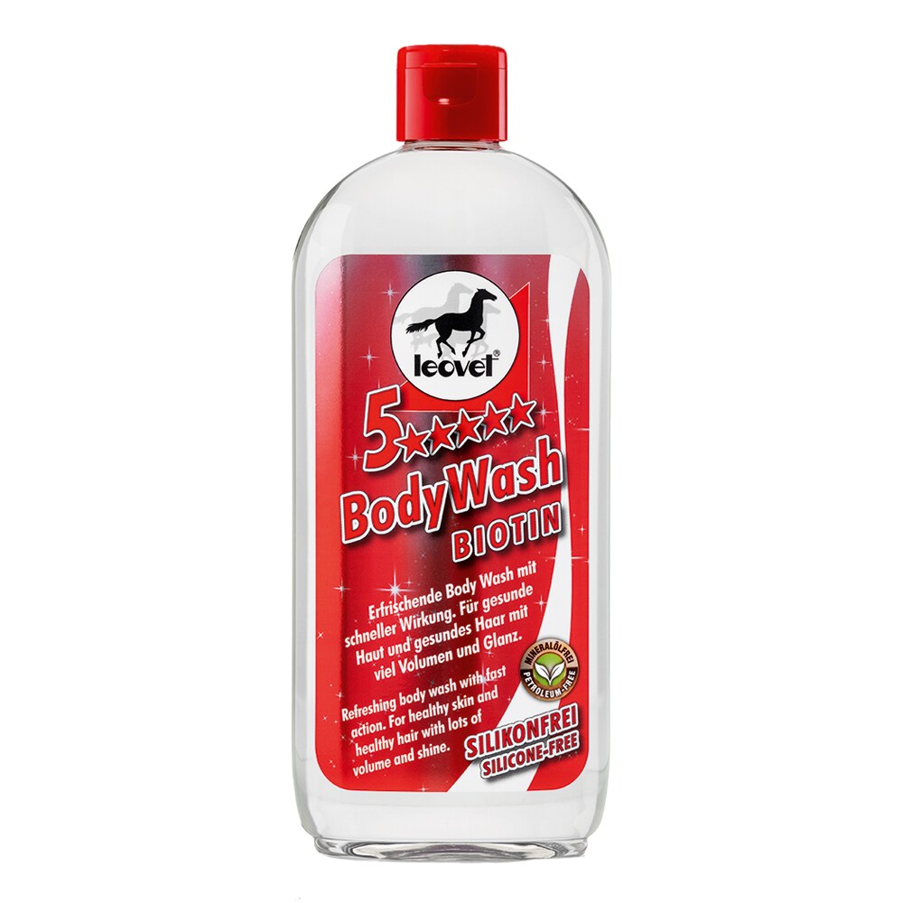 Horse shampoo  5-Star Biotin Body Wash leovet®