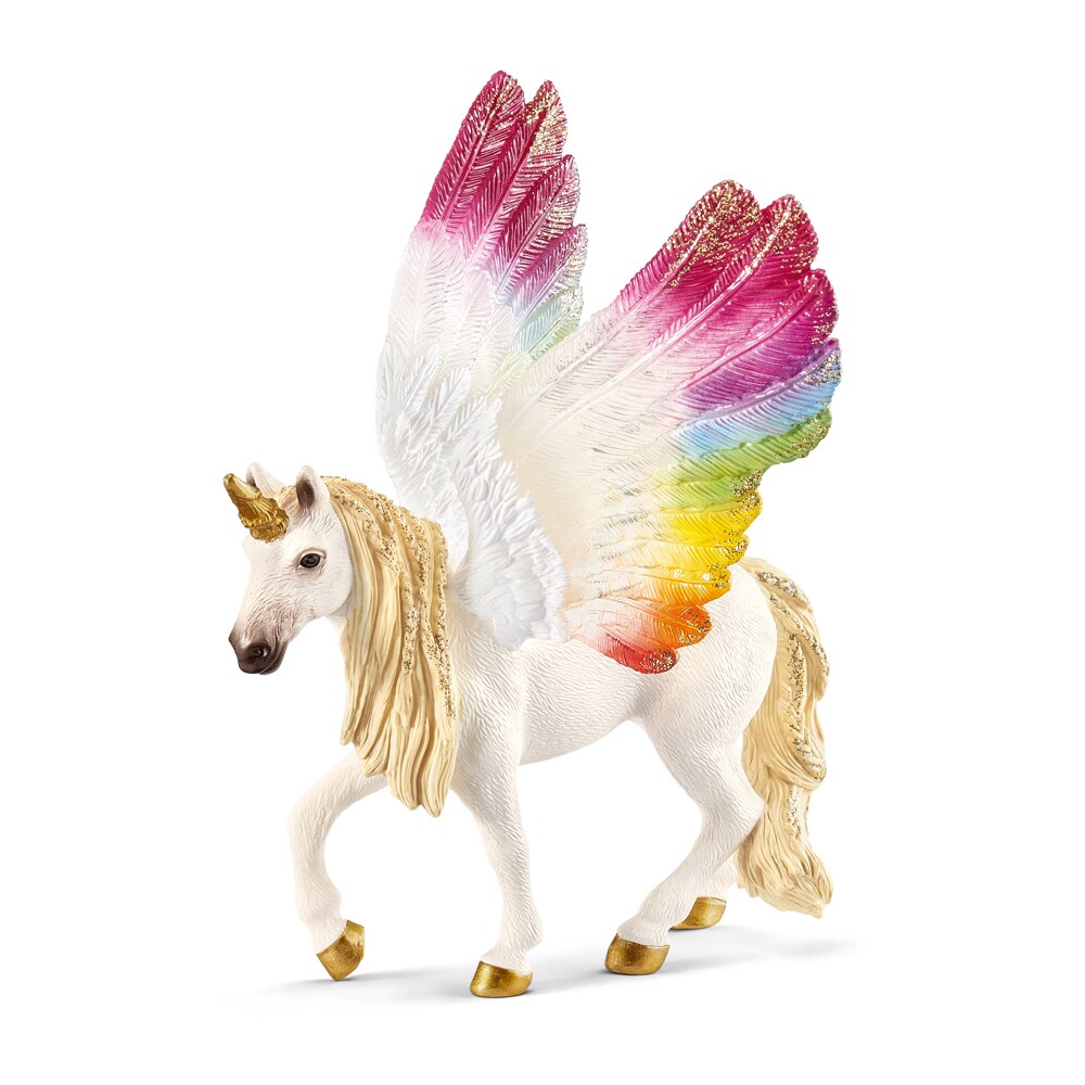 Toy  Winged rainbow unicorn Schleich