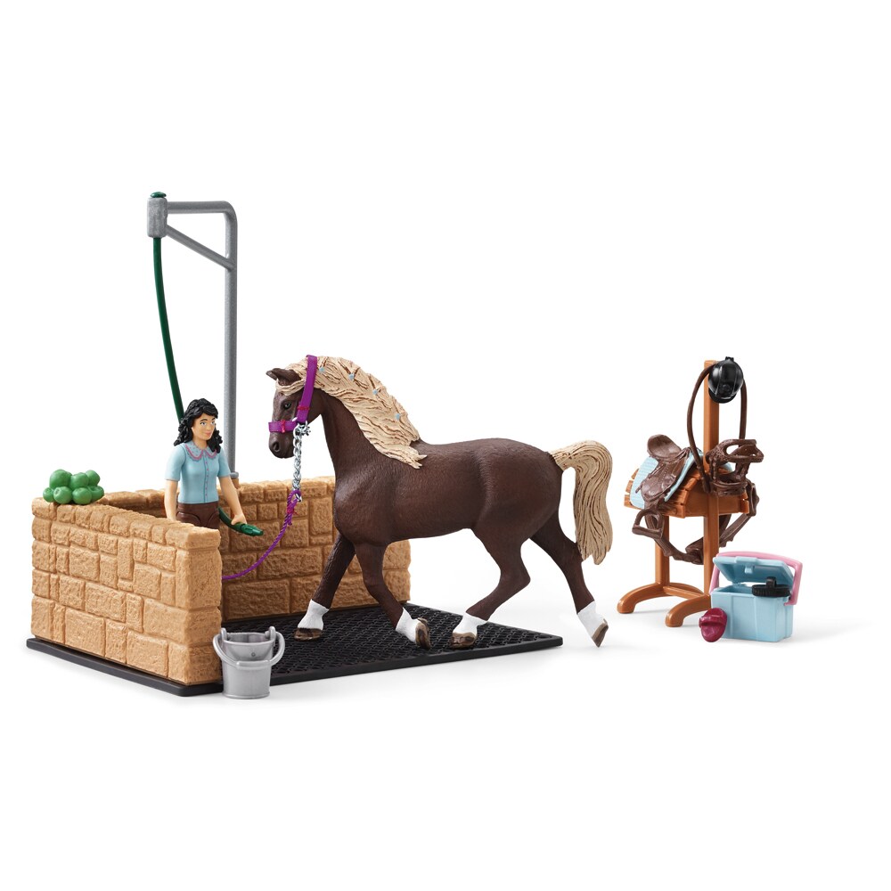 Toy  Washing area with Horse Club Emily & Luna Schleich