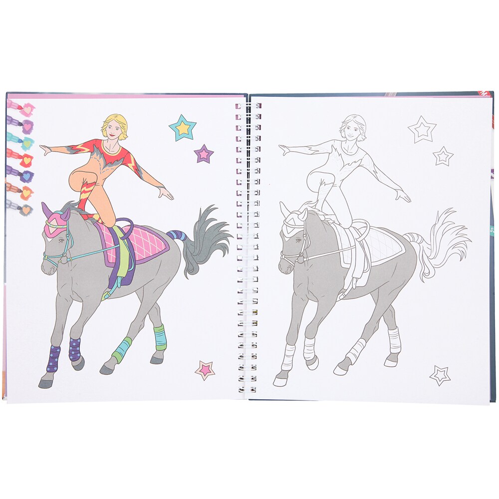 Download Coloring Book Horse Show Miss Melody Hooks